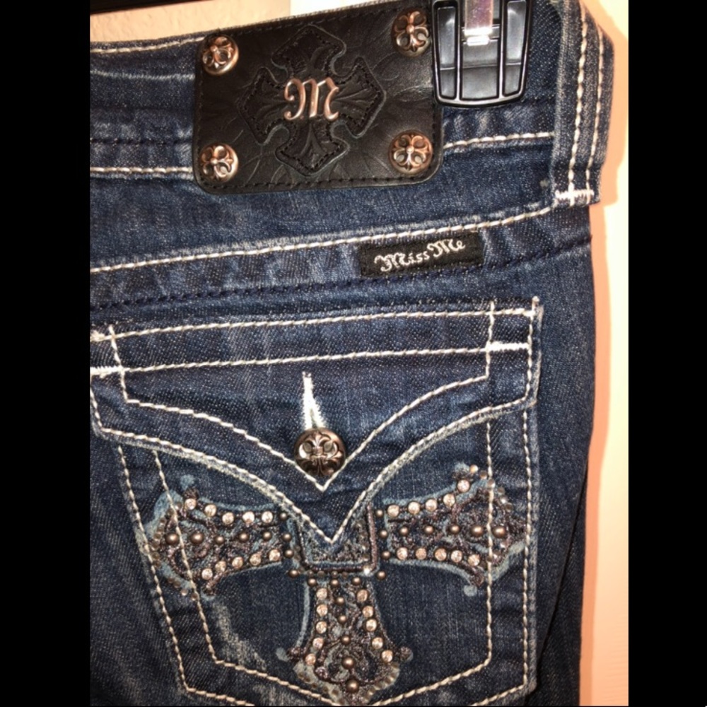Miss Me Crystal Studded Jeans